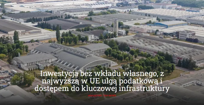 Obraz: Nowy artykuł w Property Insider o możliwościach inwestycyjnych w SSE EURO-PARK MIELEC