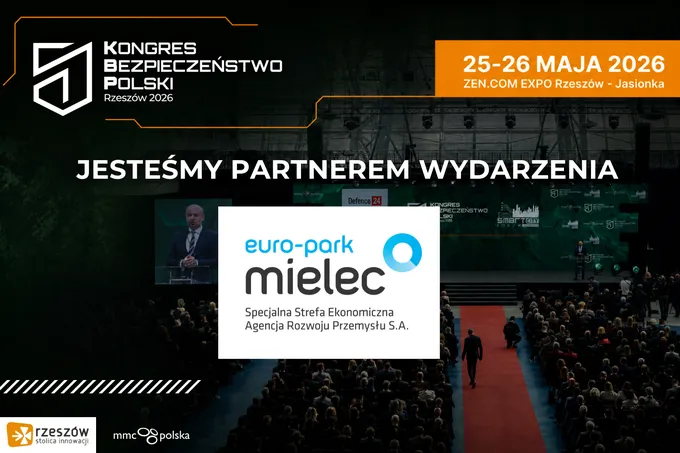 Obraz: Kongres Bezpieczeństwo Polski 2026: SSE EURO-PARK MIELEC współtworzy debatę o bezpieczeństwie