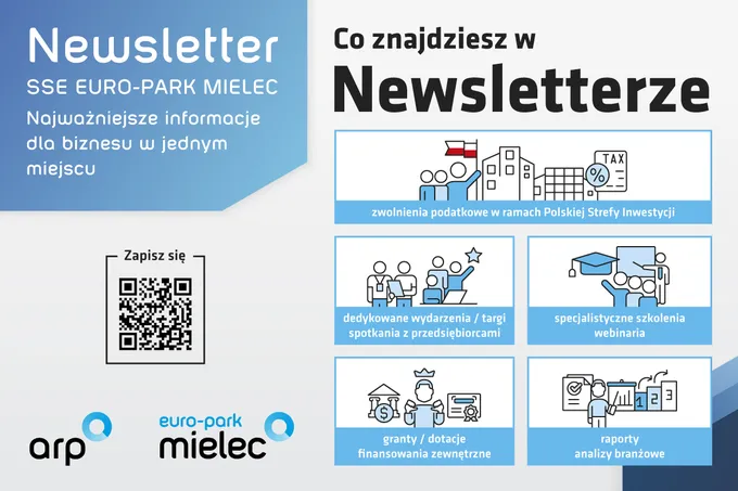 Obraz: Newsletter SSE EURO-PARK MIELEC – sprawdzone informacje dla biznesu