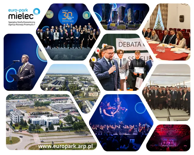 Obraz: SSE EURO‑PARK MIELEC podsumowuje rok jubileuszowy 30‑lecia działalności